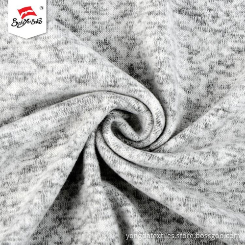 Rayon Knit Hacci Brushed Sweater Fabric